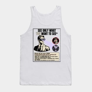 Confirmation Bias Goggles Tank Top